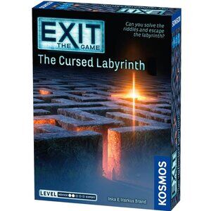 3/$55❤️new Exit The Game: The Cursed Labyrinth Escape Room Card Game Kosmos
